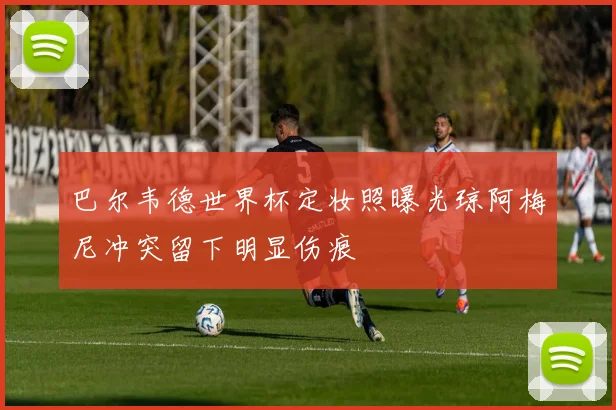 巴尔韦德世界杯定妆照曝光琼阿梅尼冲突留下明显伤痕